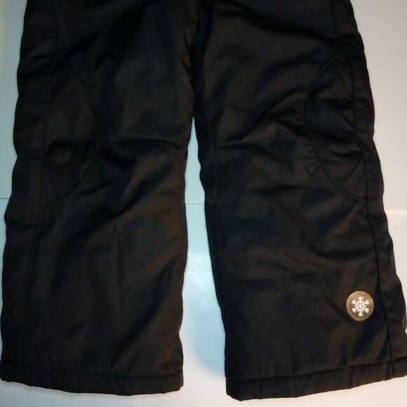 Rothschild Snow Ski Pants Med (5-6) Black Youth Unisex Boy Girl Elastic Ankle - Picture 12 of 15
